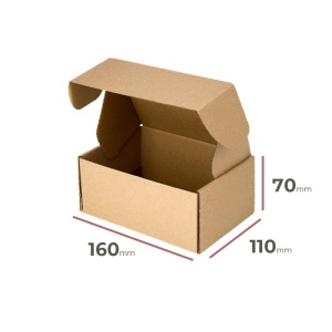 Faltschachteln 160x110x70 mm - Verpackung 50 Stück