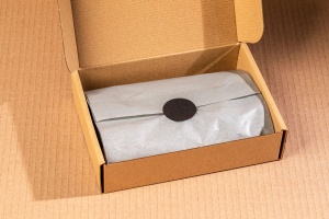 Sticker schwarze runde Aufkleber