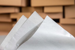 Seidenpapier grau zum Verpacken 50 x 70 cm, 100 Blatt