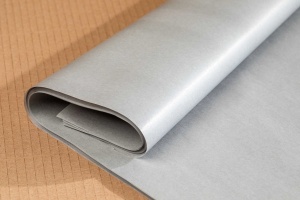 Seidenpapier grau zum Verpacken 50 x 70 cm, 100 Blatt