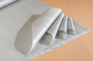 Seidenpapier grau zum Verpacken 50 x 70 cm, 100 Blatt