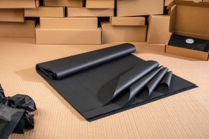 Seidenpapier schwarze zum Verpacken