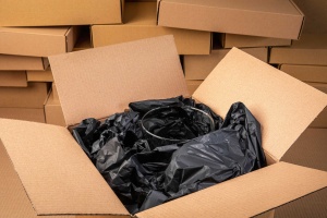 Seidenpapier schwarze zum Verpacken