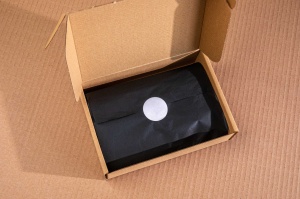 Seidenpapier schwarze zum Verpacken