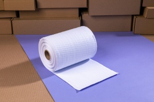 Waben-Packpapier 20 cm/100 m weiß