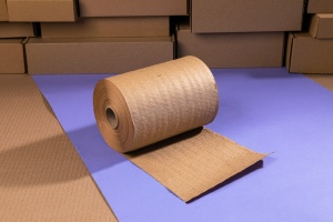 Waben-Packpapier 20 cm/100 m grau