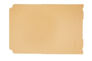 Postkarton flach 320 mm x 230 mm x 20 mm