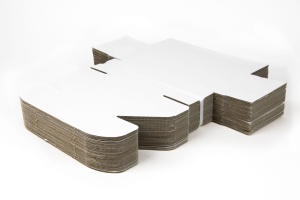 Maxibriefkarton 160 mm x 110 mm x 70 mm - weiß