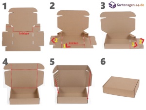 Maxibriefkarton 300x200x70