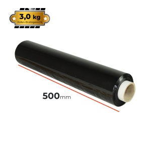 Stretchfolie 500 mm Schwarz