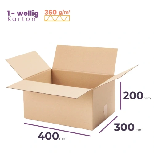 _Faltkarton_400x300x200_mm_-_welle_B/360_-_6400_Stück_