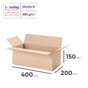 _Faltkarton_400x200x150_mm_-_welle_B/380_-_10880_Stück_