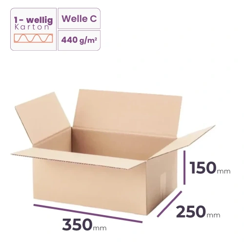 _Faltkarton_350x250x150_mm_welle_C/440_-_8320_Stück_