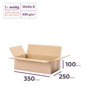 _Faltkarton_350x250x100_mm_-_welle_B/400_-_10880_Stück_