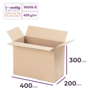 _Faltkarton_400x200x300_mm_-_welle_B/430_-_6800_Stück_