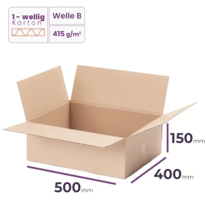 _Faltkarton_500x400x150_mm_-_welle_B/415_-_1360_Stück