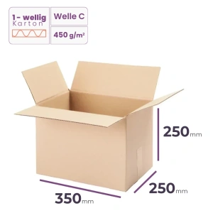 _Faltkarton_350x250x250_mm_-_welle_C/450_-_8320_Stück